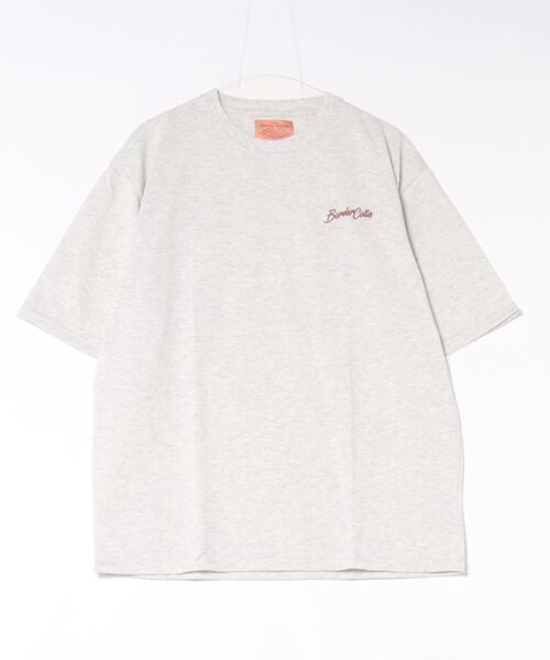 CORISCO(コリスコ)の「プロフィールアニマル柄TEE(M1)(Tシャツ/カットソー・メンズ・ブラック系1/グレー系1/キナリ/オートミール/グレー系2/ホワイト系2/ホワイト系1/ブラック系2・X-LARGE/LARGE/MEDIUM)」の9枚目の写真