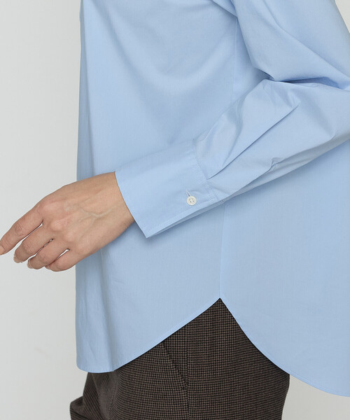 COMME CA（コムサ）の「〔 Sサイズ 〕 コットンナイロンシャンブレー カーチフ付きシャツ（シャツ/ブラウス・レディース・ホワイト・5号）」の15枚目の写真