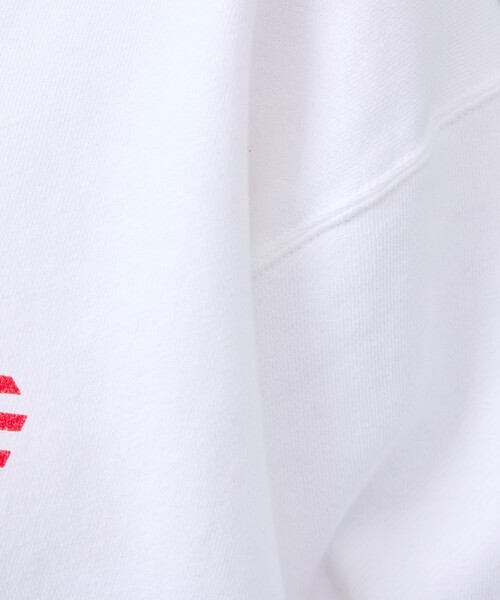 Rouge vif la cle（ルージュヴィフラクレ）の「【Le Melange/ル・メランジュ】ロゴプリントスウェット/スポーティー【WEB限定】（Tシャツ/カットソー・レディース・ホワイト・フリー）」の7枚目の写真