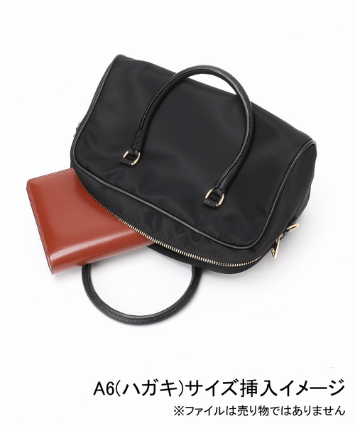 JOURNAL STANDARD（ジャーナルスタンダード）の「【AULENTTI/オウレンティ】 NYLON BOSTON BAG（ボストンバッグ・レディース・カーキ/ブラック・FREE）」の10枚目の写真