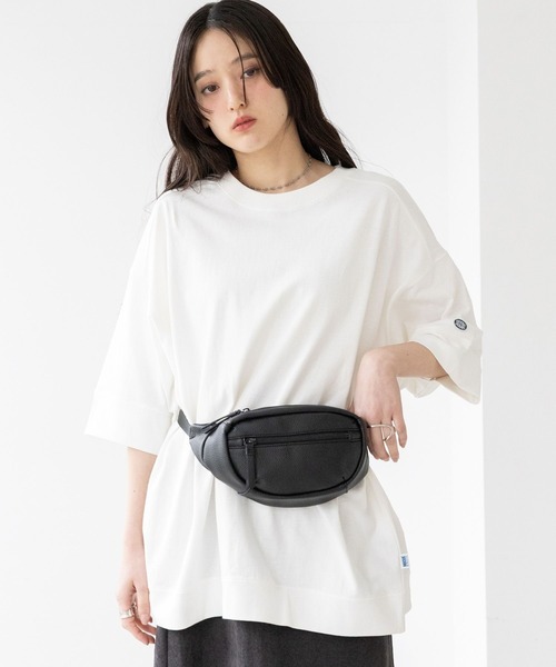 RAGEBLUE(レイジブルー)の「<DISCUS/ディスカス>BIGTシャツ(Tシャツ/カットソー・レディース・ラベンダー/ブラック/ブラウン/ホワイト・FREE)」の7枚目の写真