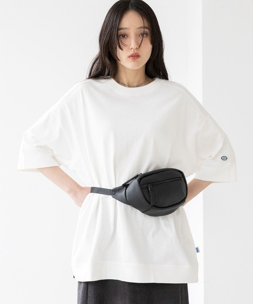 RAGEBLUE(レイジブルー)の「<DISCUS/ディスカス>BIGTシャツ(Tシャツ/カットソー・レディース・ラベンダー/ブラック/ブラウン/ホワイト・FREE)」の8枚目の写真