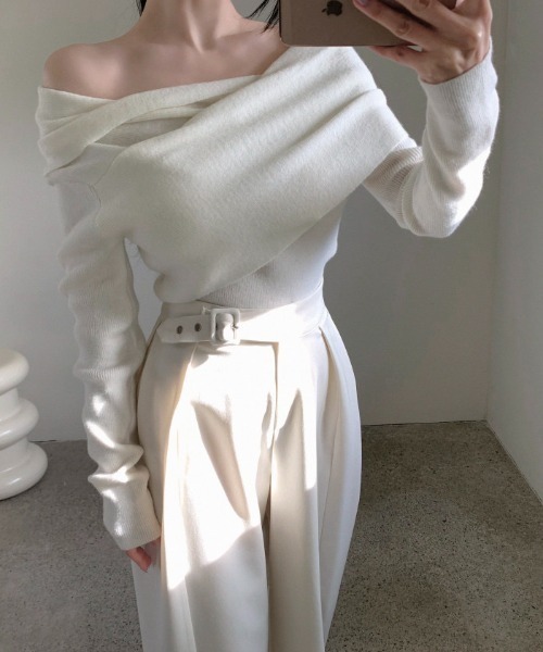 FAVORITO(ファヴォリート)の「ワイドパンツ(その他パンツ・レディース・ベージュ/ブラック・F)」の13枚目の写真
