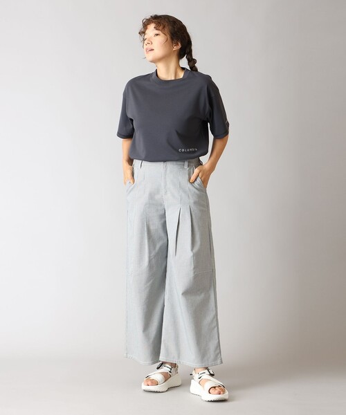 Columbia（コロンビア）の「UVカット Columbia/ ウィメンズ トゥリースワロー ワイドパンツ /コロンビア（その他パンツ・レディース・ネイビー/ダークネイビー・L/S/XL/M）」の19枚目の写真