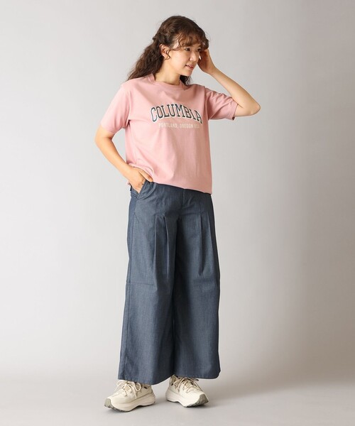 Columbia（コロンビア）の「UVカット Columbia/ ウィメンズ トゥリースワロー ワイドパンツ /コロンビア（その他パンツ・レディース・ネイビー/ダークネイビー・L/S/XL/M）」の5枚目の写真