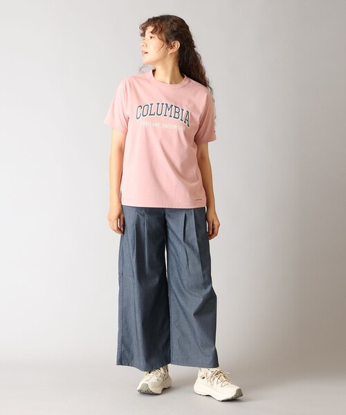 Columbia（コロンビア）の「UVカット Columbia/ ウィメンズ トゥリースワロー ワイドパンツ /コロンビア（その他パンツ・レディース・ネイビー/ダークネイビー・L/S/XL/M）」の4枚目の写真
