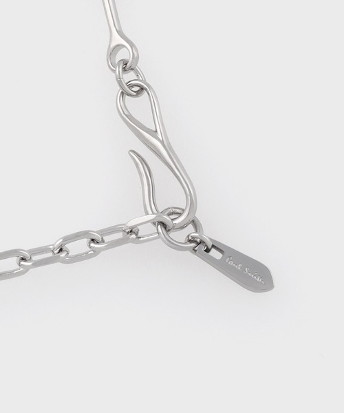 Paul Smith(ポールスミス)の「“Half Mixed Chain” ネックレス【160929 210】(ネックレス・メンズ・シルバー・FREE)」の4枚目の写真