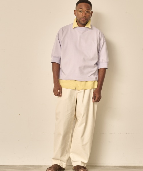 Kelen(ケレン)の「「KELEN MENS / ケレン メンズ」SEKER(Tシャツ/カットソー・メンズ・ライトパープル/ブラック/ネイビー/グレイッシュベージュ・38/40/42)」の5枚目の写真
