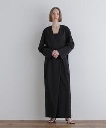 【美品✨】 ルフィル 22AW オールインワン ストレッチ 黒 LE PHIL（ルフィル）の「ストレッチジャージーオールインワン（つなぎ