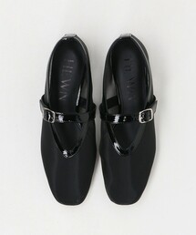 HEWN（ヒューン）の「＜HEWN＞SQ MESH フラットシューズ（パンプス）」