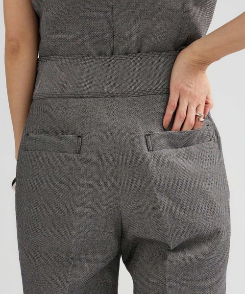 Chaos（カオス）の「Chaos(カオス)/ サッサーラワイドパンツ　【セットアップ可】（スラックス・レディース・ブラック×ホワイト・38/36）」の10枚目の写真