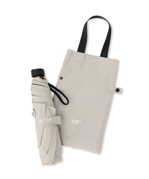 ADAM ET ROPE'（アダムエロペ）の「形状記憶折りたたみ晴雨兼用傘/遮光（折りたたみ傘・レディース・ブラック/グレー・FREE）」の11枚目の写真