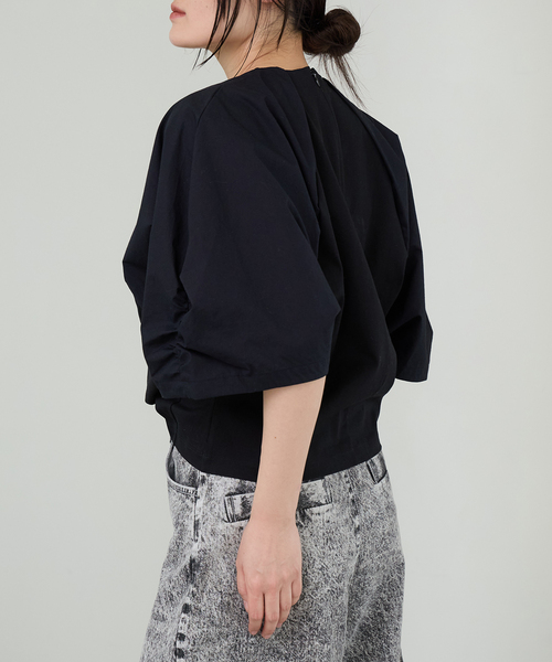 IENA LA BOUCLE（イエナラブークル）の「IENA LA BOUCLE タイプライターコンビプルオーバー（Tシャツ/カットソー・レディース・ホワイト/ブラック・FREE）」の17枚目の写真