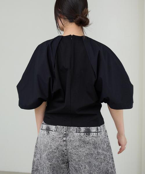 IENA LA BOUCLE（イエナラブークル）の「IENA LA BOUCLE タイプライターコンビプルオーバー（Tシャツ/カットソー・レディース・ホワイト/ブラック・FREE）」の18枚目の写真