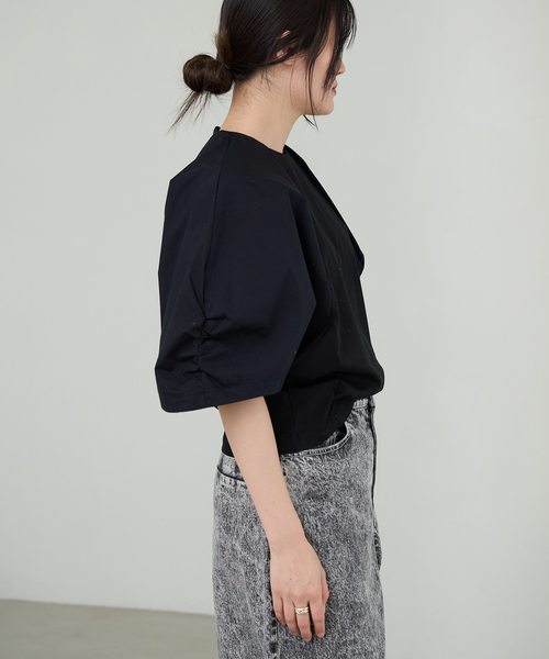 IENA LA BOUCLE（イエナラブークル）の「IENA LA BOUCLE タイプライターコンビプルオーバー（Tシャツ/カットソー・レディース・ホワイト/ブラック・FREE）」の19枚目の写真