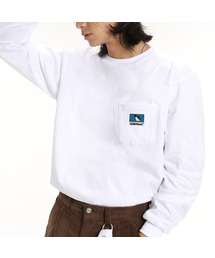 ロングスリーブスーパーぺんぎんポケット長袖TシャツGFPT01