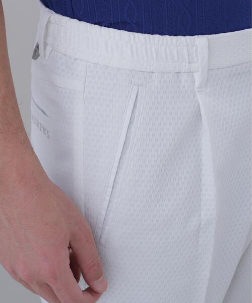 St ANDREWS（セントアンドリュース）の「【ストレッチ】サークルジャガードパンツ (MENS)（その他パンツ・メンズ・ホワイト/ブラック・M/L）」の5枚目の写真