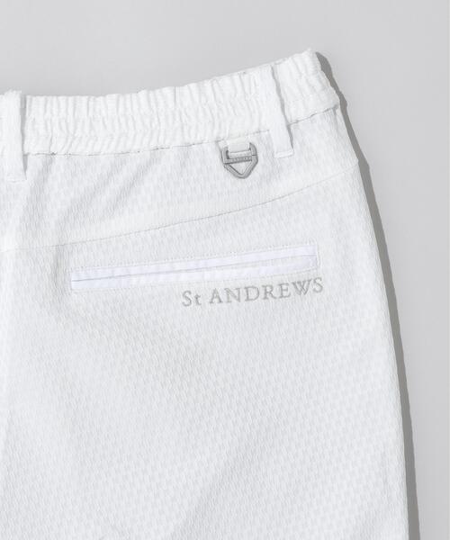St ANDREWS（セントアンドリュース）の「【ストレッチ】サークルジャガードパンツ (MENS)（その他パンツ・メンズ・ホワイト/ブラック・M/L）」の11枚目の写真