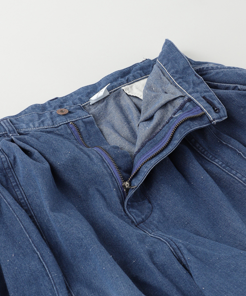 JOURNAL STANDARD(ジャーナルスタンダード)の「Gurank / グランク SMU Denim Cargo pants(デニムパンツ・メンズ・コバルトブルー・LARGE/MEDIUM)」の4枚目の写真