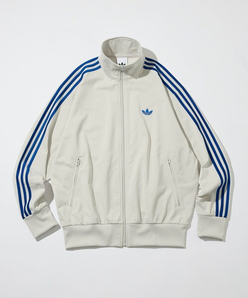 adidas(アディダス)の「adidas/アディダス 【Exclusive/販路限定】 FIREBIRD TRACK TOP(ブルゾン・メンズ・ライトグレー・SMALL/MEDIUM/LARGE/X-LARGE/XX-LARGE)」の1枚目の写真