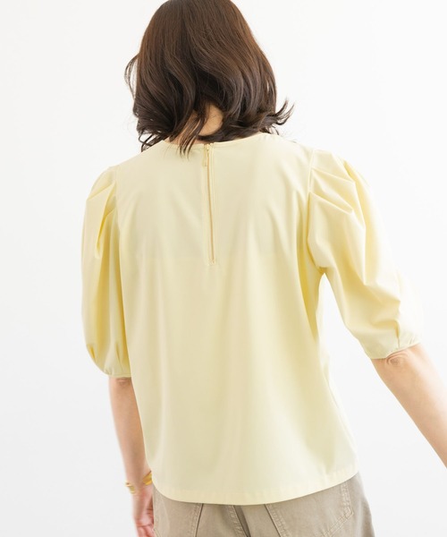 BARNYARDSTORM（バンヤードストーム）の「BARNYARDSTORM / 撥水パフスリーブプルオーバー【撥水】＜セットアップ対応＞（シャツ/ブラウス・レディース・ブラック/イエロー/ホワイト・S/M）」の20枚目の写真