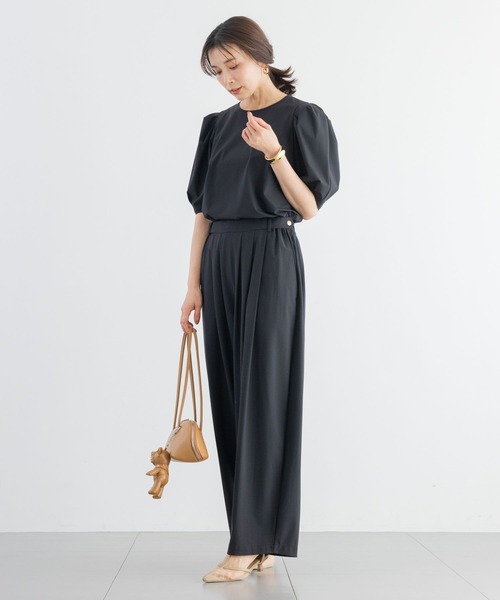 BARNYARDSTORM（バンヤードストーム）の「BARNYARDSTORM / 撥水パフスリーブプルオーバー【撥水】＜セットアップ対応＞（シャツ/ブラウス・レディース・ブラック/イエロー/ホワイト・S/M）」の17枚目の写真