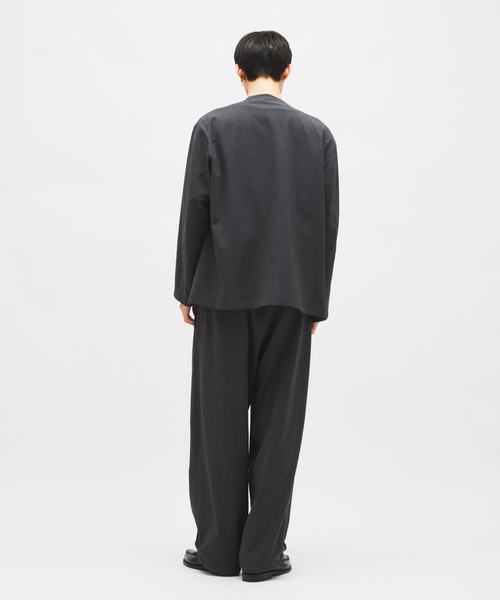 JOURNAL STANDARD（ジャーナルスタンダード）の「EVALET / エバレット ST オーバー パンツ "セットアップ着用可能"（スラックス・メンズ・ブラック系その他/カーキ/ネイビー・MEDIUM/SMALL/LARGE）」の6枚目の写真