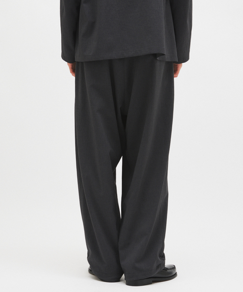 JOURNAL STANDARD（ジャーナルスタンダード）の「EVALET / エバレット ST オーバー パンツ "セットアップ着用可能"（スラックス・メンズ・ブラック系その他/カーキ/ネイビー・MEDIUM/SMALL/LARGE）」の12枚目の写真