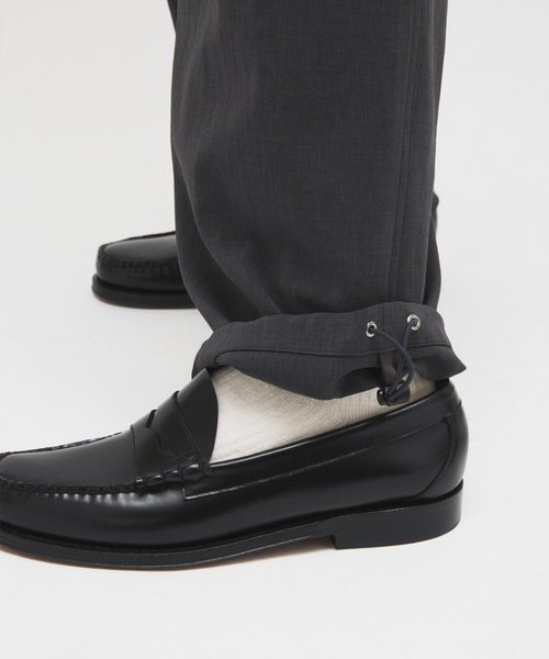 JOURNAL STANDARD（ジャーナルスタンダード）の「EVALET / エバレット ST オーバー パンツ "セットアップ着用可能"（スラックス・メンズ・ブラック系その他/カーキ/ネイビー・MEDIUM/SMALL/LARGE）」の15枚目の写真