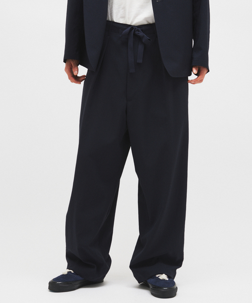 JOURNAL STANDARD（ジャーナルスタンダード）の「EVALET / エバレット ST オーバー パンツ "セットアップ着用可能"（スラックス・メンズ・ブラック系その他/カーキ/ネイビー・MEDIUM/SMALL/LARGE）」の21枚目の写真