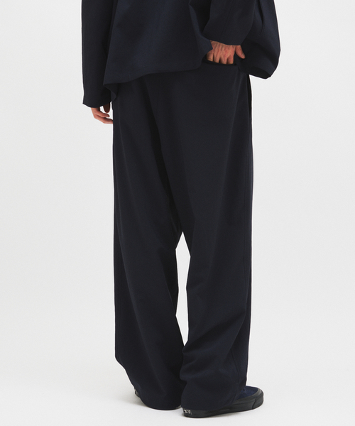 JOURNAL STANDARD(ジャーナルスタンダード)の「EVALET / エバレット ST オーバー パンツ "セットアップ着用可能"(スラックス・メンズ・ブラック系その他/カーキ/ネイビー・MEDIUM/SMALL/LARGE)」の13枚目の写真