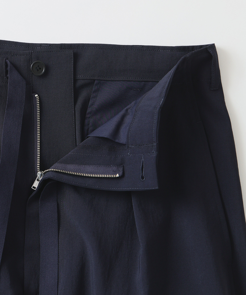 JOURNAL STANDARD(ジャーナルスタンダード)の「EVALET / エバレット ST オーバー パンツ "セットアップ着用可能"(スラックス・メンズ・ブラック系その他/カーキ/ネイビー・MEDIUM/SMALL/LARGE)」の20枚目の写真