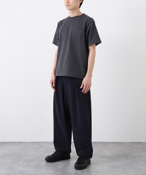 JOURNAL STANDARD(ジャーナルスタンダード)の「EVALET / エバレット ST オーバー パンツ "セットアップ着用可能"(スラックス・メンズ・ブラック系その他/カーキ/ネイビー・MEDIUM/SMALL/LARGE)」の7枚目の写真