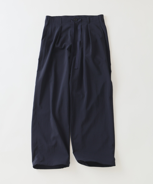 JOURNAL STANDARD(ジャーナルスタンダード)の「EVALET / エバレット ST オーバー パンツ "セットアップ着用可能"(スラックス・メンズ・ブラック系その他/カーキ/ネイビー・MEDIUM/SMALL/LARGE)」の3枚目の写真