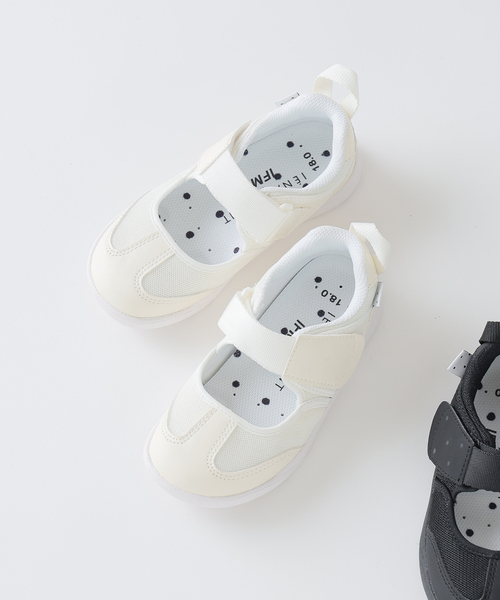 IENA ENFANT(イエナアンファン)の「【IFME/イフミー】別注 ストラップサンダル kids(15-21cm)(サンダル・キッズ・ホワイト/ブラック・19/18/17/16/15 /21/20)」の1枚目の写真
