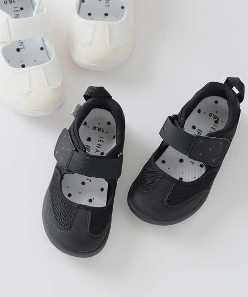 IENA ENFANT(イエナアンファン)の「【IFME/イフミー】別注 ストラップサンダル kids(15-21cm)(サンダル・キッズ・ホワイト/ブラック・19/18/17/16/15 /21/20)」の2枚目の写真