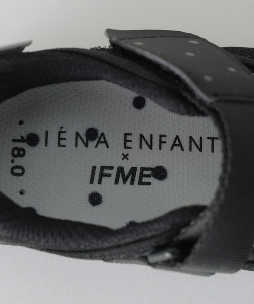 IENA ENFANT(イエナアンファン)の「【IFME/イフミー】別注 ストラップサンダル kids(15-21cm)(サンダル・キッズ・ホワイト/ブラック・19/18/17/16/15 /21/20)」の13枚目の写真
