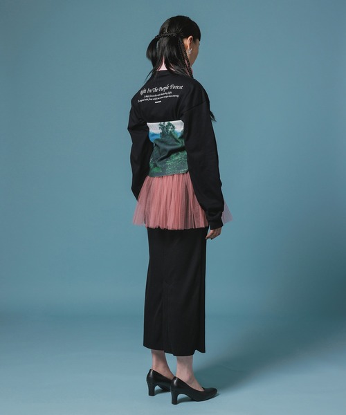 NON TOKYO(ノントーキョー)の「2WAY RIB BUSTIER&MINI SKIRT(その他トップス・レディース・ホワイト×グリーン/ライトブルー/カラフル・FREE)」の8枚目の写真