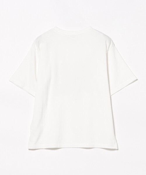 BEAMS HEART(ビームスハート)の「カラフルプリント Tシャツ(Tシャツ/カットソー・レディース・チャコールグレー/レッド/オフホワイト・FREE)」の10枚目の写真