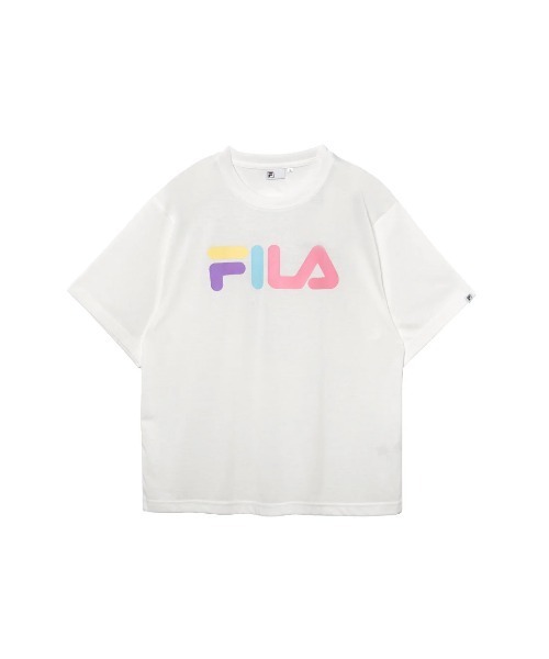 FILA(フィラ)の「OVERSIZED S/S T-SHIRT(Tシャツ/カットソー・レディース・ホワイト/ネイビー/ピンク・XL/L/M)」の8枚目の写真