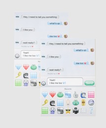 TSTS（ティーエスティーエス）の「TSTS EMOJI A3 STICKER（ステッカー/テープ）」