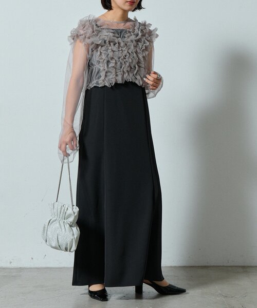 goocy(グーシー)の「グリッターギャザーバッグ(トートバッグ・レディース・シルバー/ゴールド・FREE)」の9枚目の写真