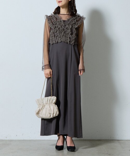 goocy(グーシー)の「グリッターギャザーバッグ(トートバッグ・レディース・シルバー/ゴールド・FREE)」の16枚目の写真