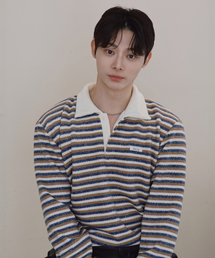 PROCESS（プロセス）の「Multi-Stripe PK Knit - Multi Brown（ニット/セーター）」