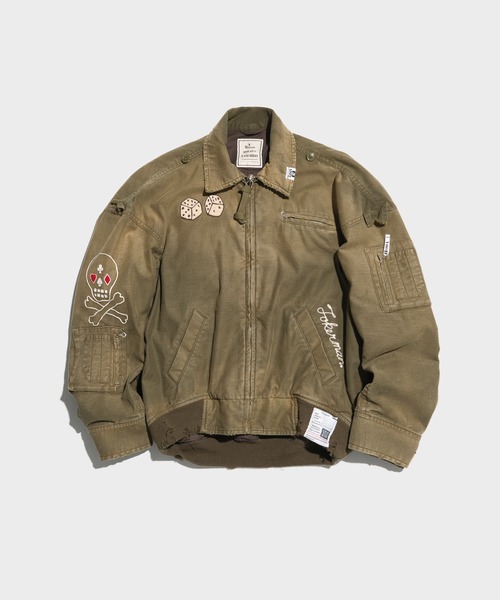 ミハラヤスヒロ　フォトジャガードブルゾン　46 Maison MIHARAYASUHIRO/メゾン ミハラヤスヒロ/SOUVENIR JACKET