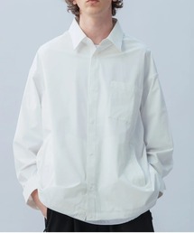 +phenix | 【+phenix / プラスフェニックス】AIRFLOW COACH SHIRT JACKET 高機能素材 Aerapix使用 ビッグシルエット コーチ シャツジャケット(ブルゾン)