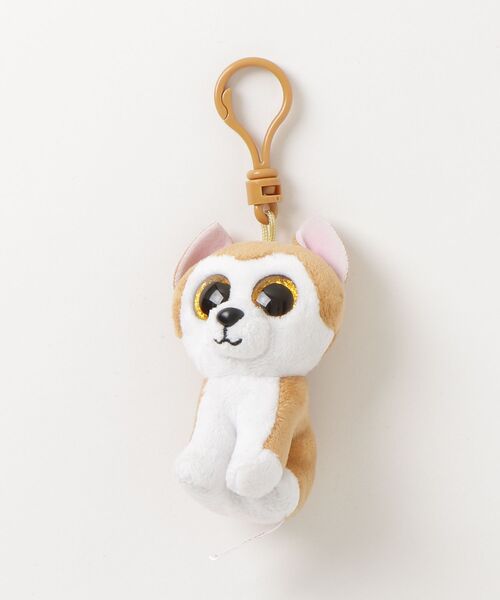 セール】タイ【TY】 - ロイ秋田犬 キークリップ【BEANIE BOOS LOY