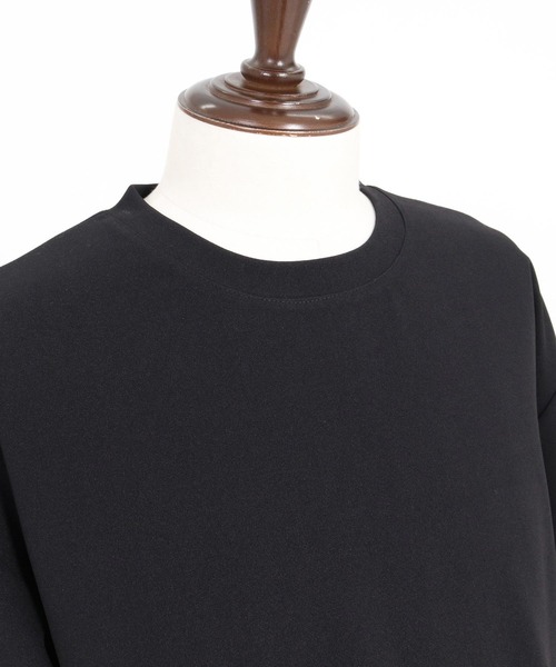 CAMBIO(カンビオ)の「mt10482- 梨地ビッグシルエットTシャツ(HLCM0268)(Tシャツ/カットソー・メンズ・チャコール/ベージュ/ブラック・XL/L/M)」の21枚目の写真