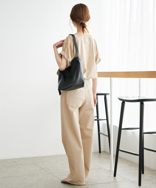 Healthy denim(ヘルシーデニム)の「Healthy Denim/ヘルシーデニム SLOBE別注 PINK PEPPER(デニムパンツ・レディース・スカイブルー/ベージュ・23cm/24cm/25cm)」の15枚目の写真