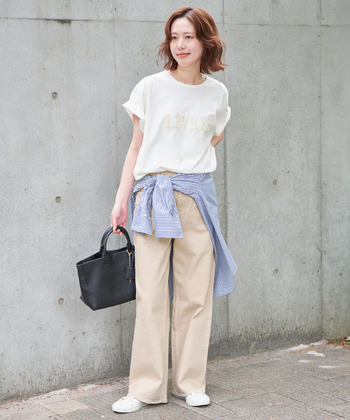Healthy denim(ヘルシーデニム)の「Healthy Denim/ヘルシーデニム SLOBE別注 PINK PEPPER(デニムパンツ・レディース・スカイブルー/ベージュ・23cm/24cm/25cm)」の11枚目の写真